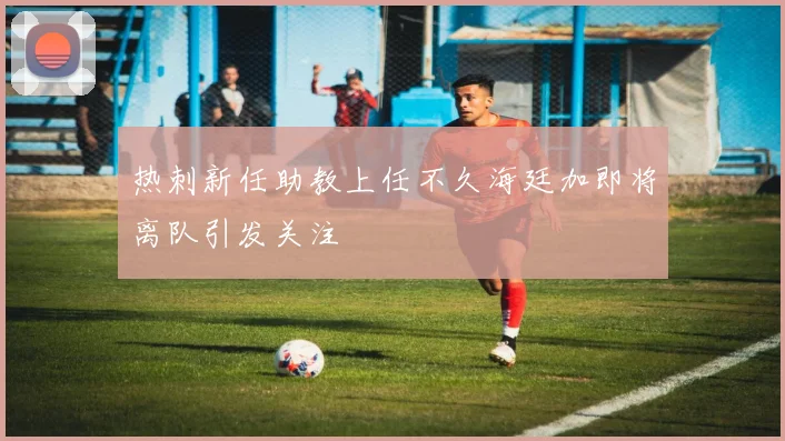 热刺新任助教上任不久海廷加即将离队引发关注