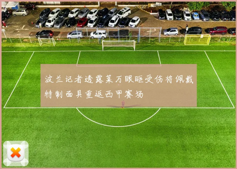 波兰记者透露莱万眼眶受伤将佩戴特制面具重返西甲赛场