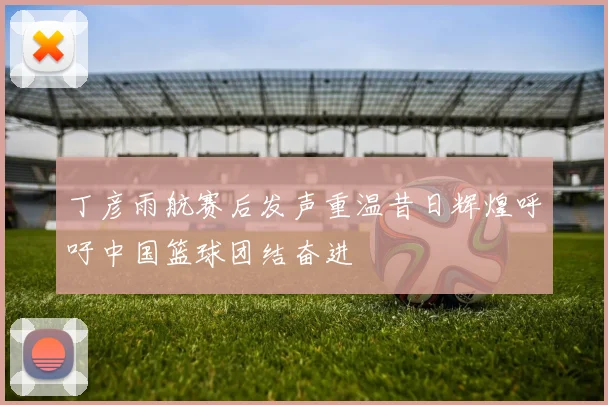 丁彦雨航赛后发声重温昔日辉煌呼吁中国篮球团结奋进